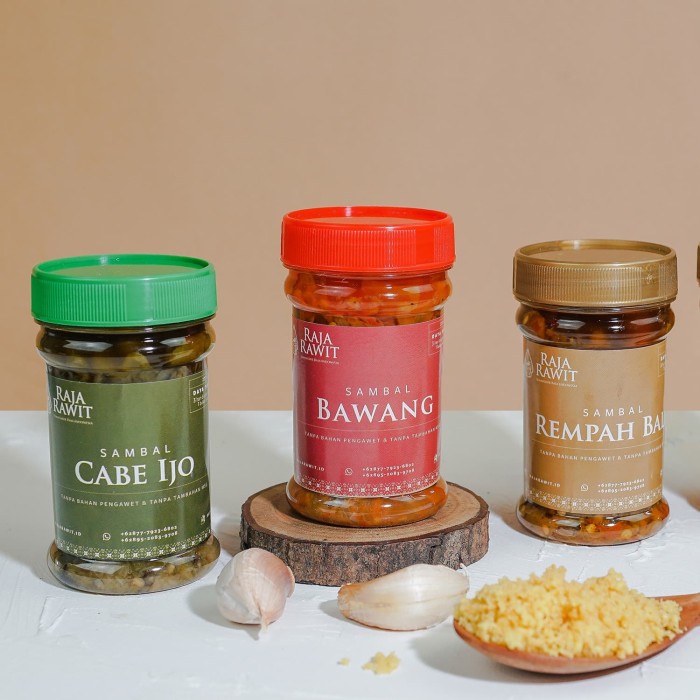 

Paket 3 Sambal Raja Rawit