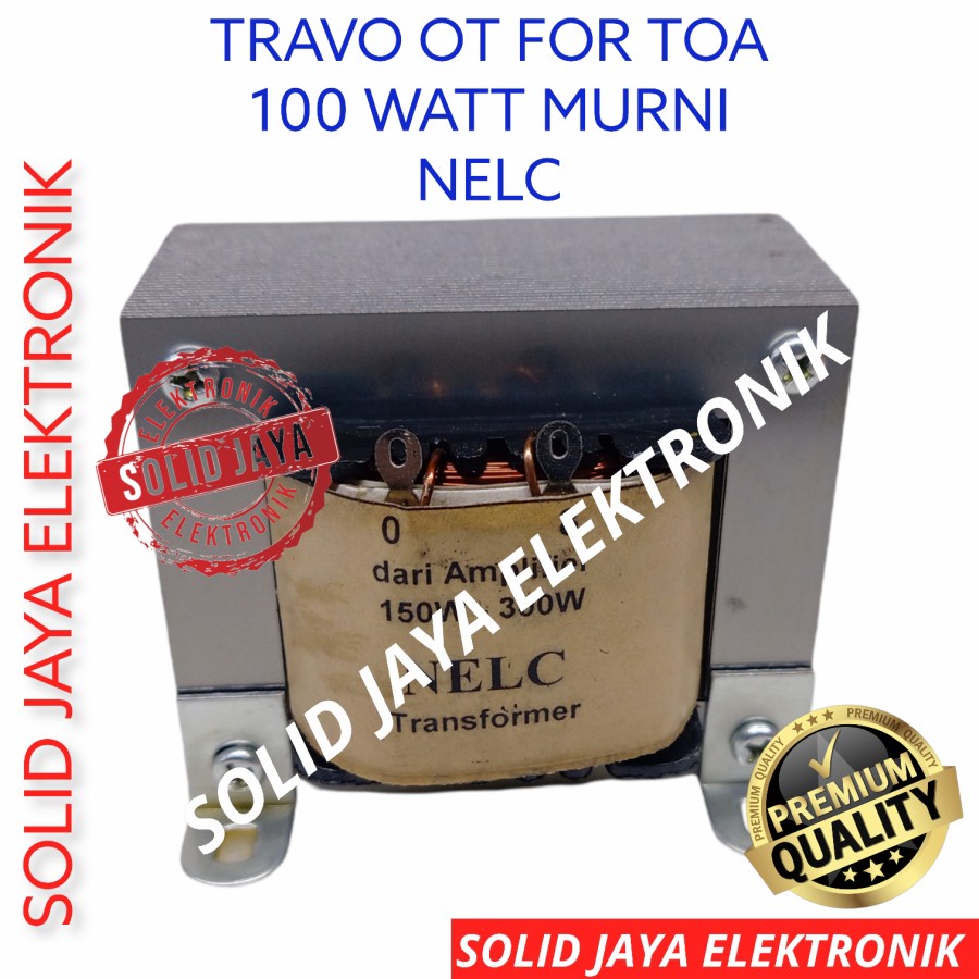 TRAVO TRAFO OT 100W UNTUK AMPLI AMPLIER KE SPEAKER MATCHING CORONG TOA AUDIO MECING MEICHING TRANFORMER 100 W WATT UNTUK SPEAKER SARINGAN NELC ASLI ORIGINAL TEMBAGA