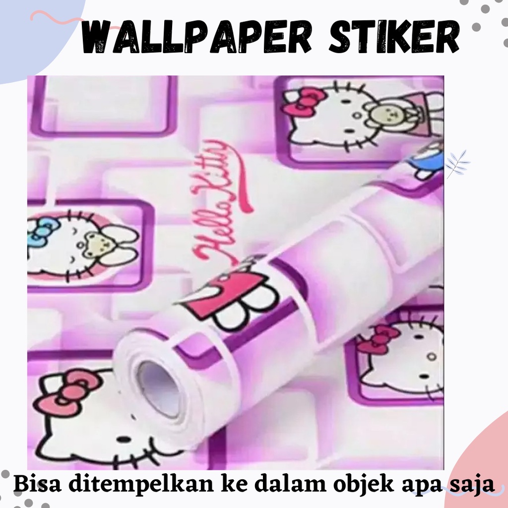 PROMO[3PCS 2KG]!!! WALLPAPER DINDING ROLL / STICKER RUANGAN 45cmx10meter