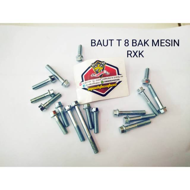 BAUT BAK KOPLING RX KING RXS RXK KUNCI T 8 TOPI KANAN KIRI
