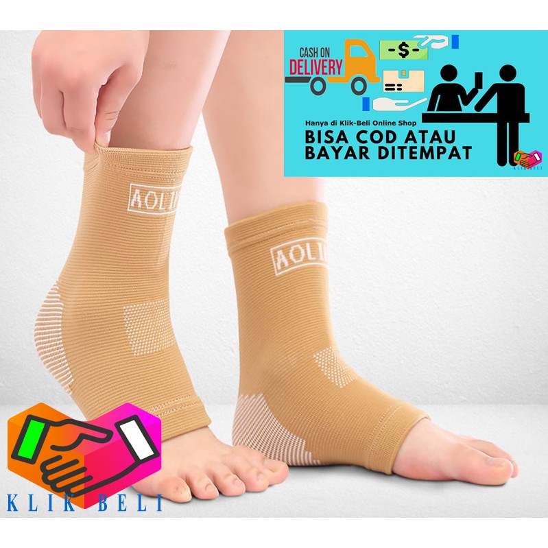 Deker Ankle Support Aojian 802 Dekker Pergelangan Kaki dan Tumit Pelindung Engkel Semata Kaki - 2 Pcs