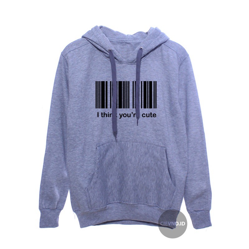 HOODIE BARCODE Size M - XXXL