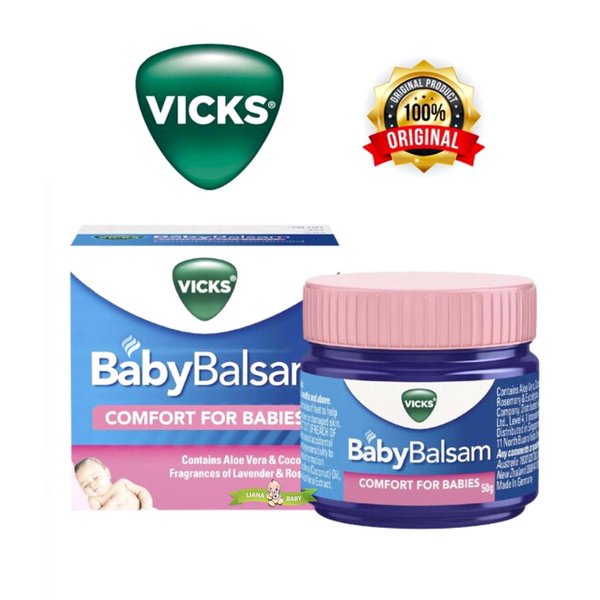 VICKS BABY BALSAM | KESEHATAN | BABY | PERAWATAN ANAK | IBU BAYI | BAYI | BAYI BAYI