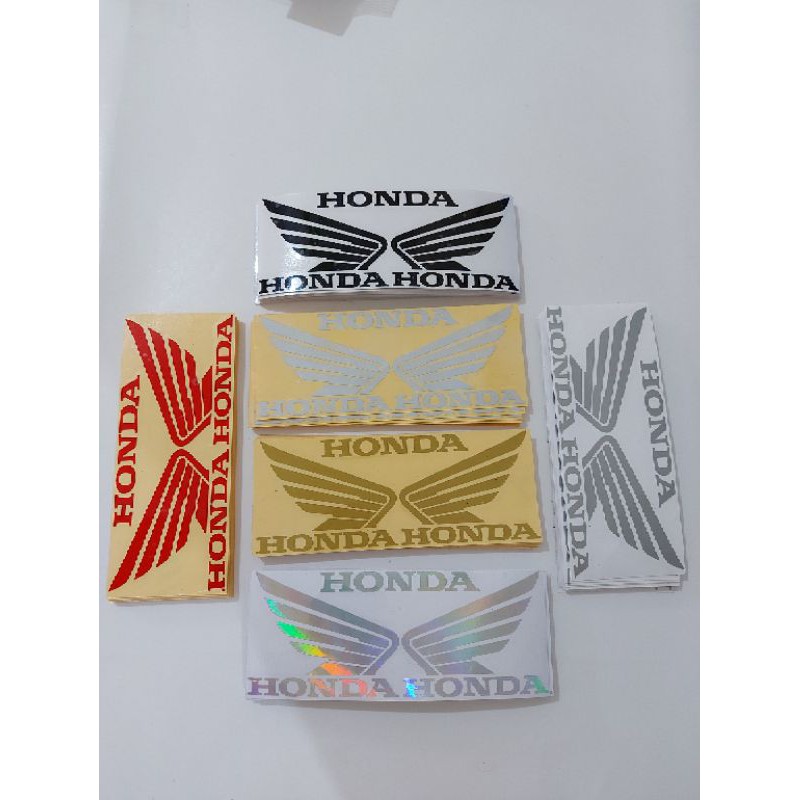 STICKER SAYAP HONDA WING CUTTING