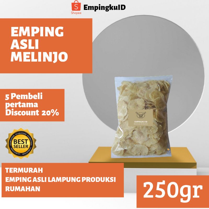 

Emping Melinjo Mentah Murah | Emping Mlinjo | Emping mentah melinjo limpung menes asli