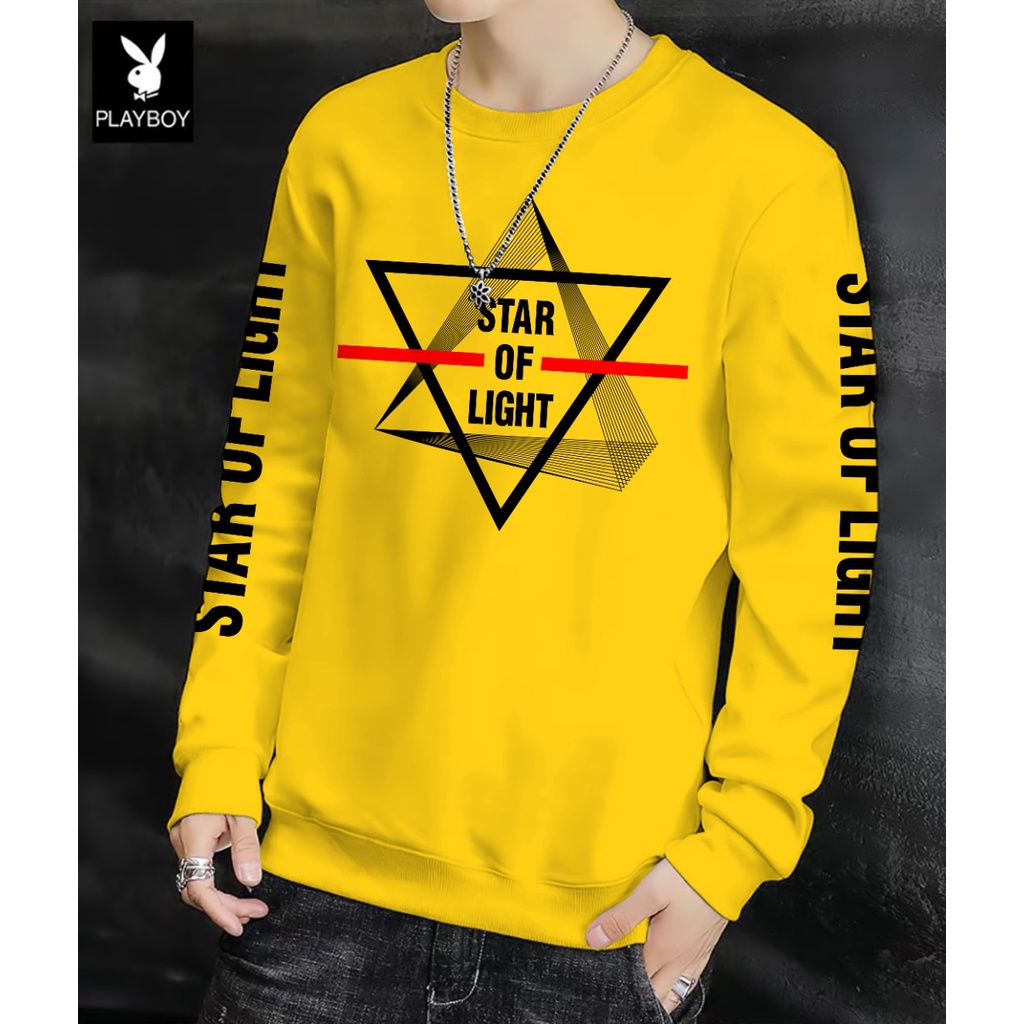 Sweater Pria/Sweter Pria/Sweter/Sweater Star of Light Bahan Babyterry UK M-L