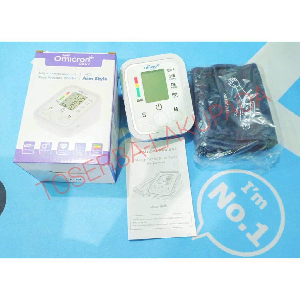 WV Sphygmomanometer Alat Pengukur Tekanan Darah With Voice - Tensimeter