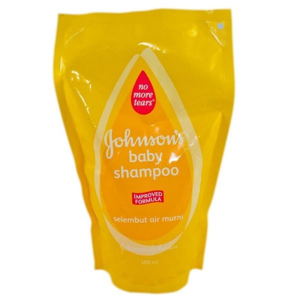 Johnson's Baby Shampoo Gold Refill 500ml - Johnson Shampo Bayi 500 ml