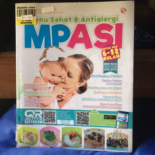 Jual Buku Parenting MPASI menu sehat Dan anti alerg makanan bayi umur 6