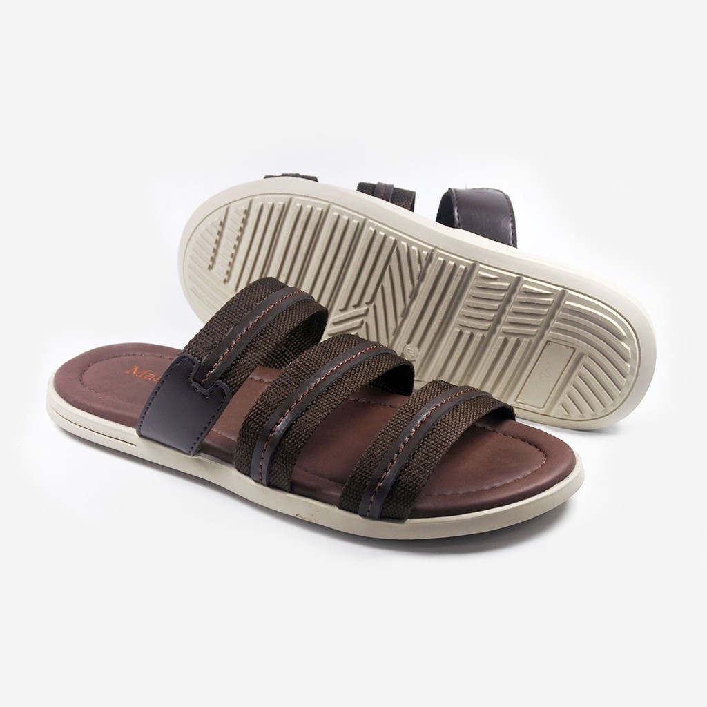 Mascotte LAVAN Sandal Pria 975.250 - 252 [ Hitam, Cokelat, Tan dan Navy ] / Ramayana Jatinegara