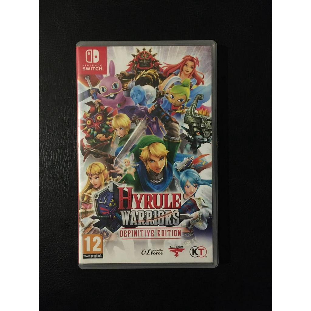 Kaset Game Cartridge Nintendo Switch Hyrule Warriors Definitive Edition
