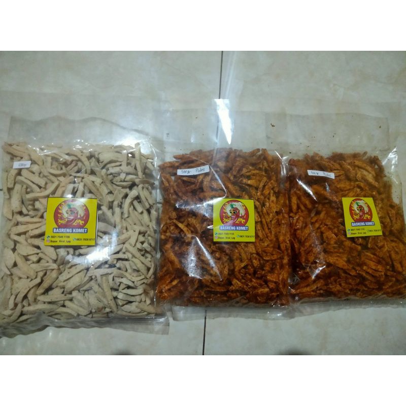 

Basreng viral 500gram (pedas, original,balado)
