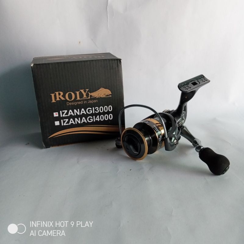 reel iroly izanagi 3000 12+1 bearing