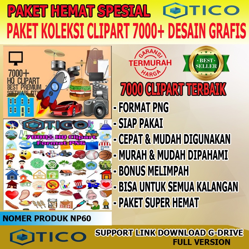 Koleksi 7000 Lebih Clipart Siap Pakai Untuk Desain Element Grafis Video Usaha Percetakan Multimedia Termurah Terlaris NP60