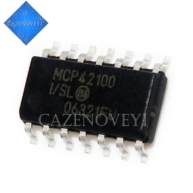 5pcs Ic Mcp42100-I / Sl Mcp42100 Sop-14