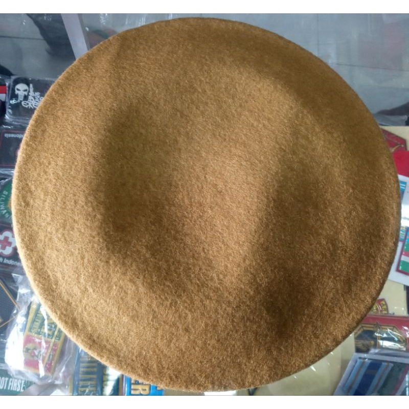 baret coklat arhanud armed tni ad