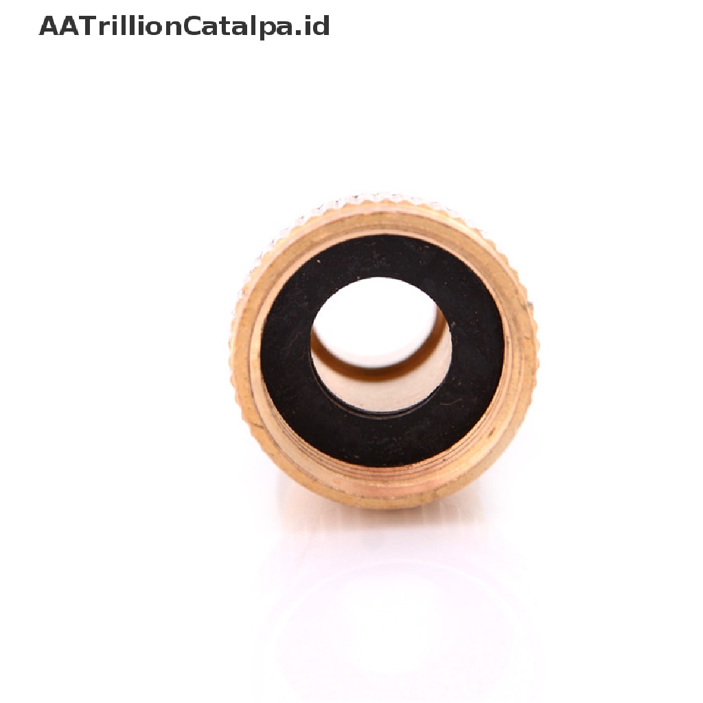 (AATrillionCatalpa) Adaptor Konektor Selang Air 1 / 2 &quot;Bahan Kuningan