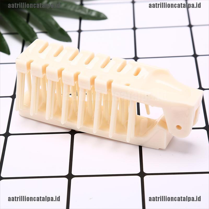 (on) Sisir Rambut Lipat mini Bahan Plastik Ukuran Saku Untuk Bepergian
