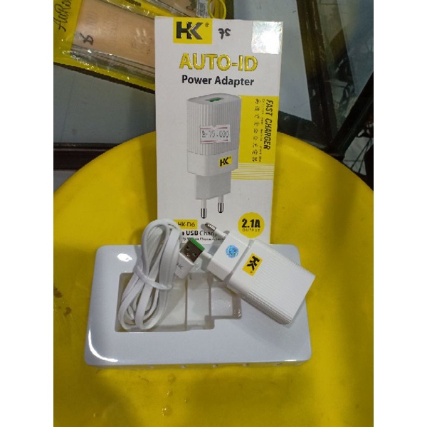Charger, cas HK-D6 micro, Fhast Charger 2.1A