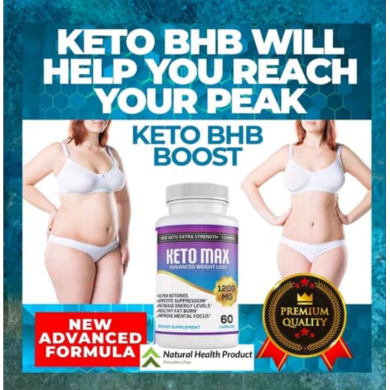obat diet Keto Fat Burner Weight Loss  60 caps