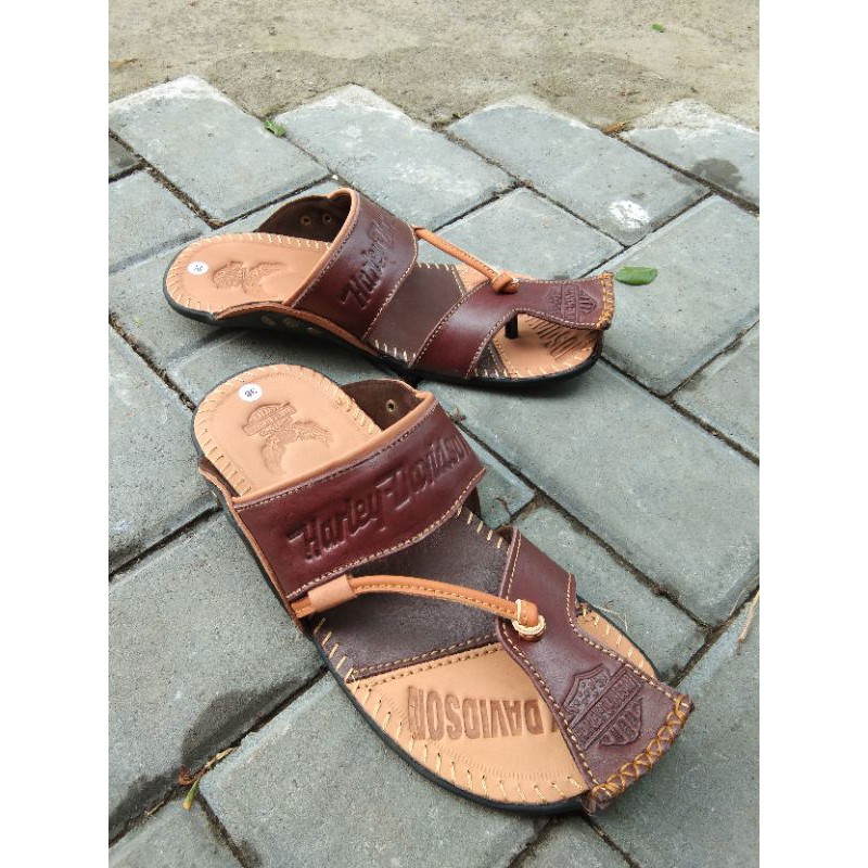 Sandal Kulit Pria original kulit sapi berkwalitas