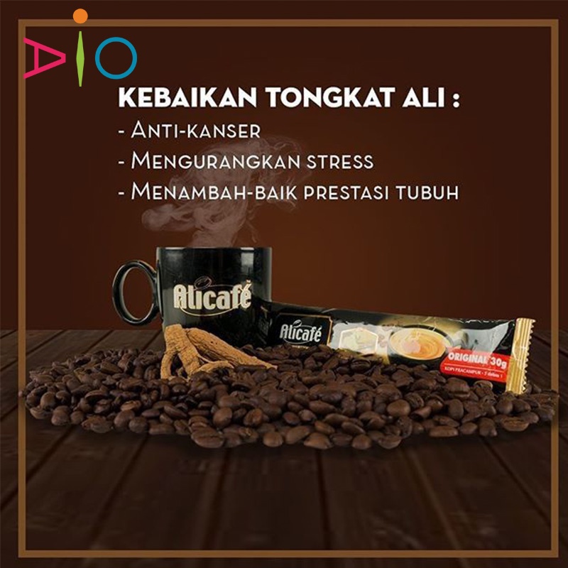 ALICAFE Tongkat Ali dan Ginseng