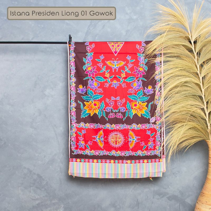 COD Selendang Gendongan Bayi Istana Presiden Liong 01 / Cukin Gendong Selendang Kain Jarik Batik Tra