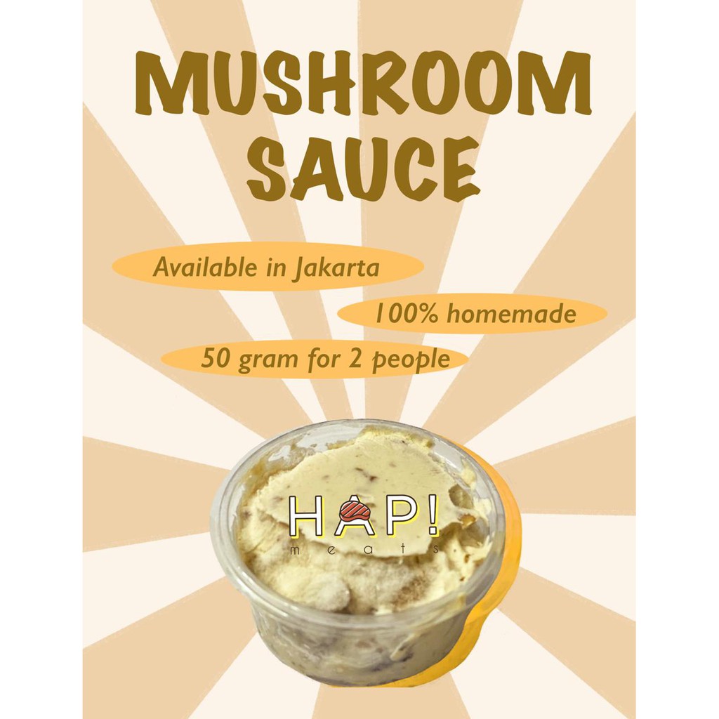 Mushroom Sauce 50gr Shopee Indonesia