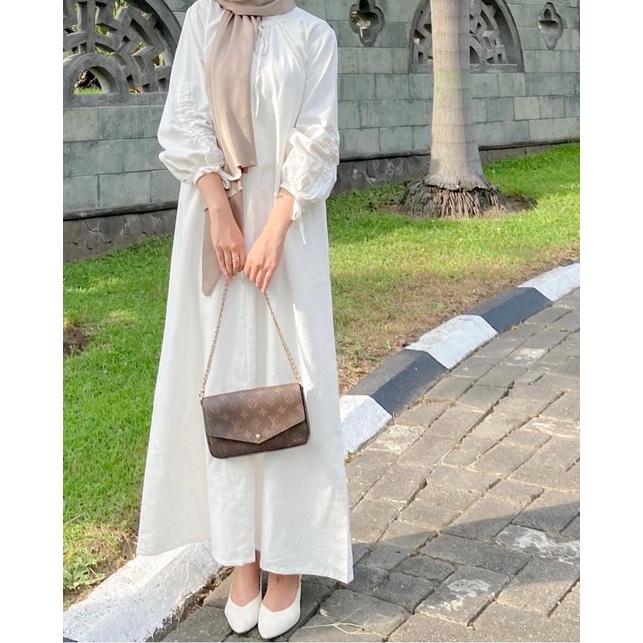 RX Fashion - LYLA DRESS / DRESS WANITA TERBARU TANGAN KERUT - NN