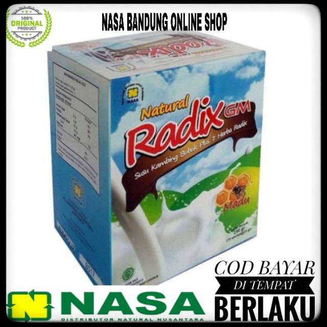 

Susu Radik Nasa Membantu Mengurangi Alergi-TBC-Asma Dan Membantu Kecerdasan Otak