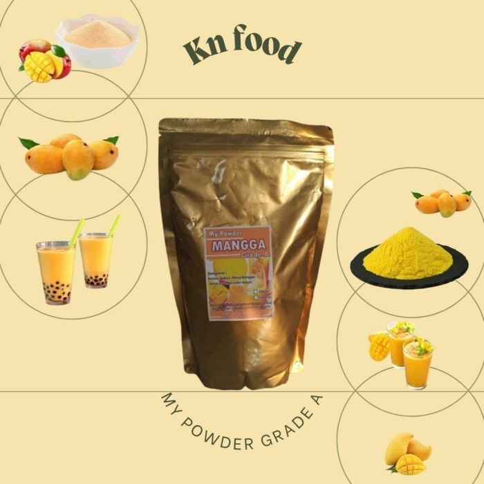 

MY POWDER GRADE A 500 GR RASA MANGGA, RASA DIJAMIN ENAK.