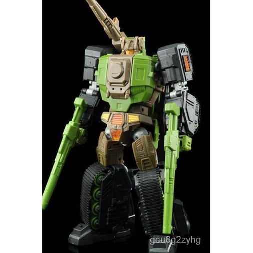 MakeToys-figura de acción coleccionable MT Mtrm-04, Iron Will, Hardhead G1, transformación, obra mae
