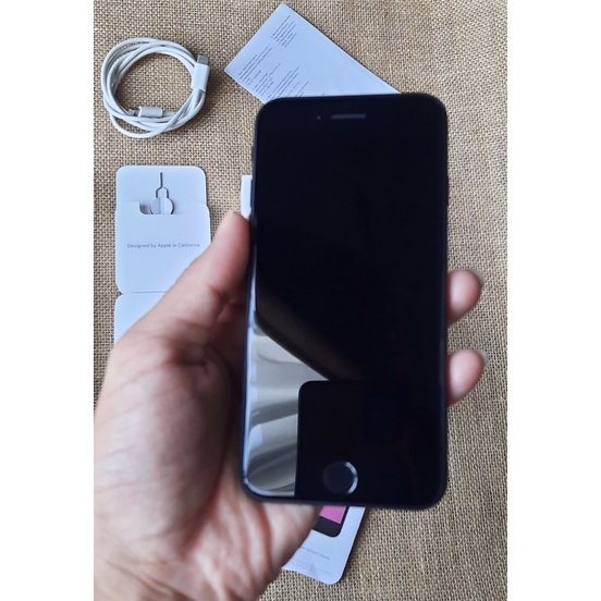 Iphone se 2020 64gb 128gb 256gb ibox on 2022 second original mulus like new-7