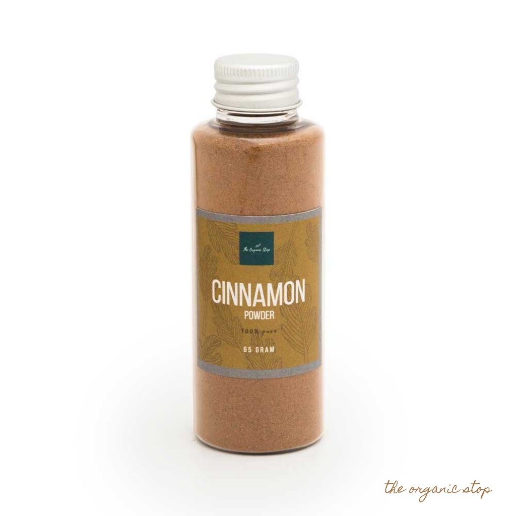 

TheOrganicStop Cinnamon Powder Bubuk Kayu Manis Botol 65 gram