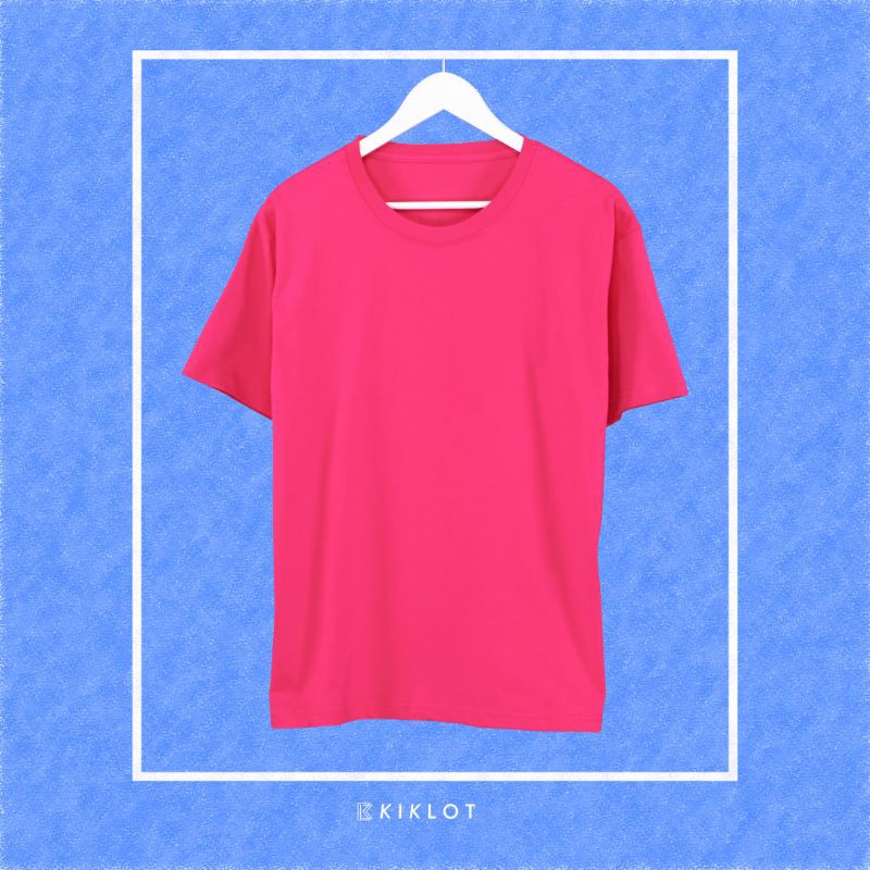 Kaos Polos Pink Fanta