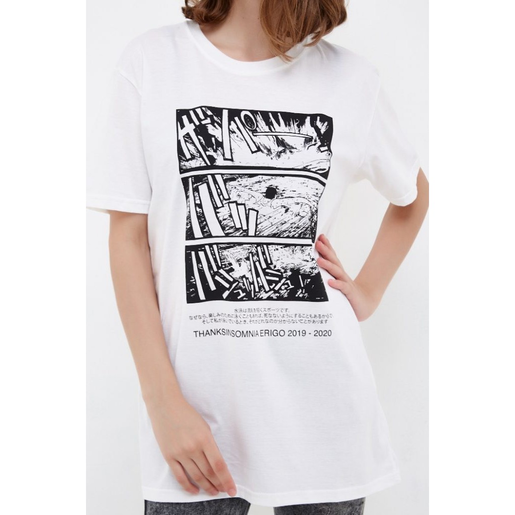 

Erigo T-shirt Swimming Fast White