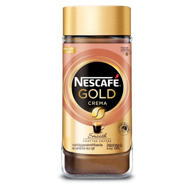 

Kopi Nescafe Gold Crema Smooth Crafted Coffee Signature Aroma 100 Gram