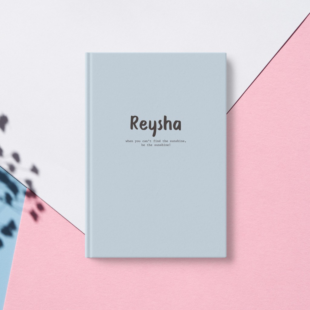 

Buku Catatan Hardcover Custom Notebook Ukuran A5 dan A6 / Buku Tulis / Buku Custom / Notebook Custom