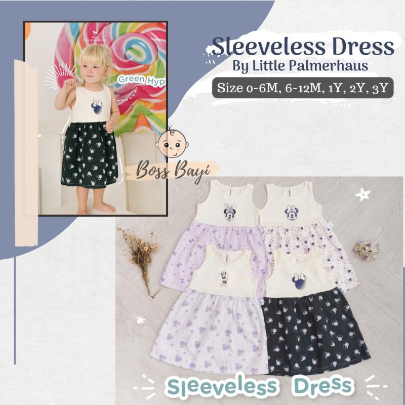 Little Palmerhaus Sleeveless Dress size 0-6M, 6-12M, 1Y, 2Y, 3Y, 4Y