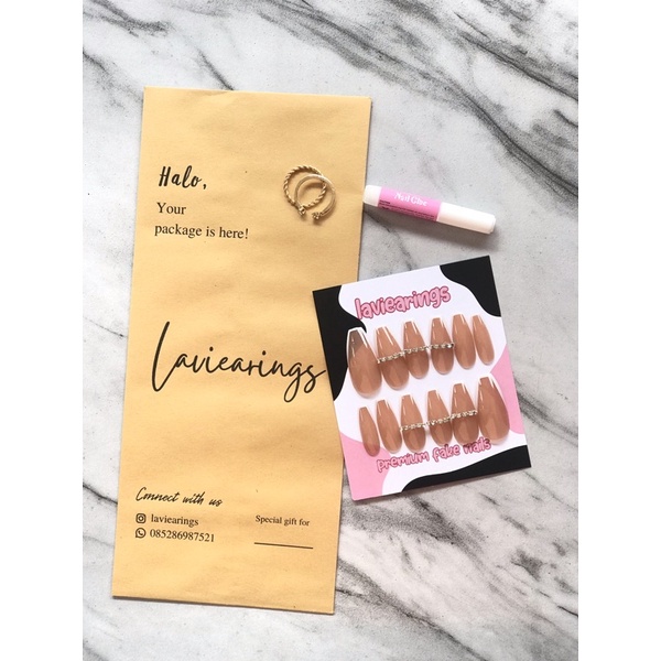 FAKE NAILS KUKU PALSU MEDAN MURAH