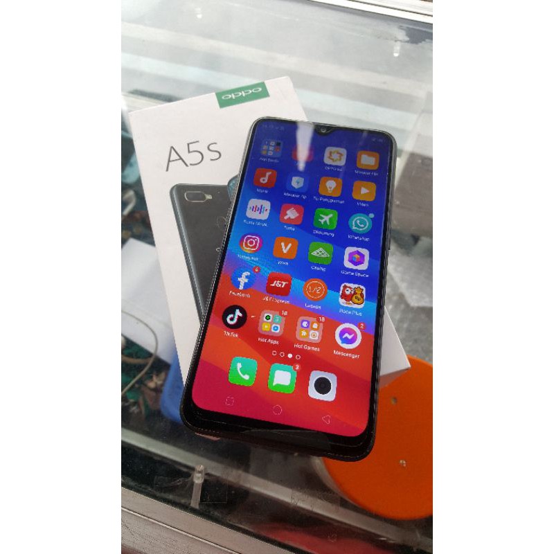 oppo a5s ram 3/32 seken ory second normal