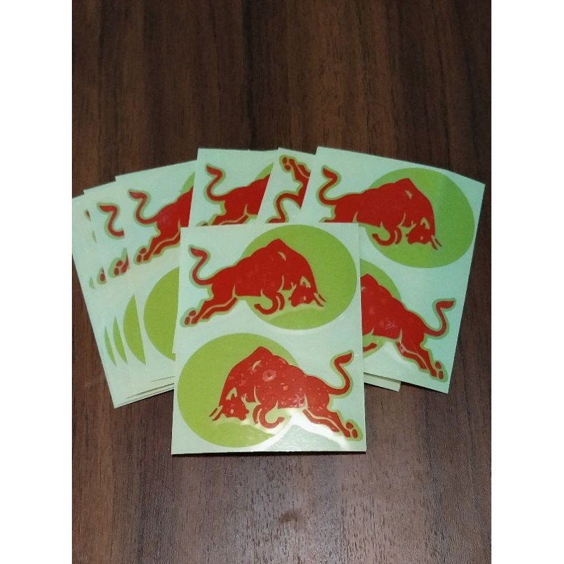 STICKER REDBULL CUTTING