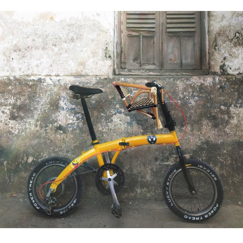 が Boncengan sepeda Anak depan MTB, Polygon, Gunung murah Rotan ➜