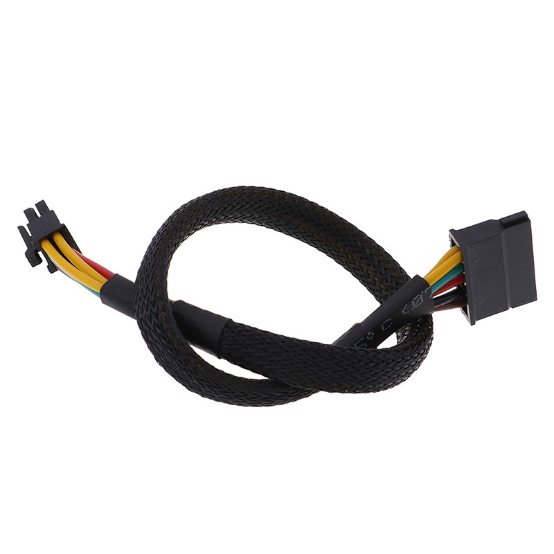 (Ele) Kabel Power Converter Hdd Ssd 6 Pin To Sata 15pin Warna Putih Untuk Dell 3668 3667 3650