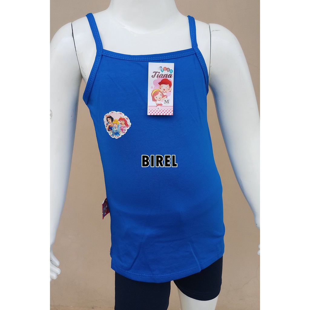 Tanktop/Singlet Tali Kecil TIANA Anak Perempuan 1-12 Tahun