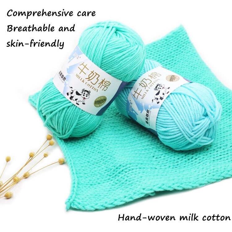 (No 1-100) Grosir Benang Gembul Benang Rajut Katun Susu 5 Ply Milk Cotton Import PART 1