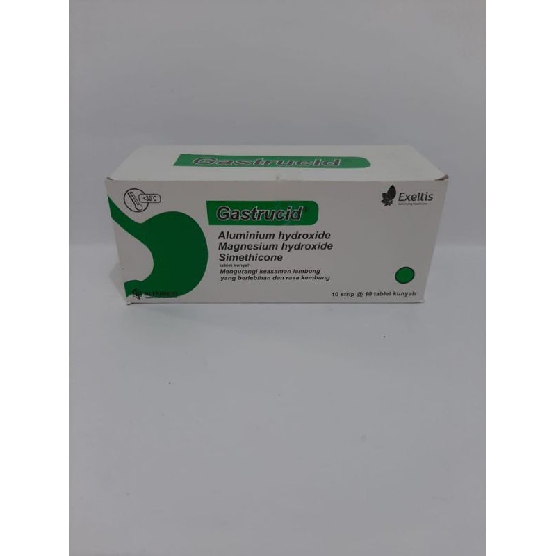 

Gastrucid Tablet isi 10 lembar untuk maag