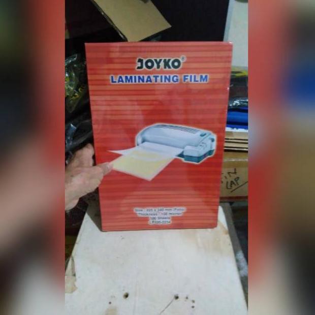 

plastik laminating F4 joyko laminasi panas hot 100 micron (KODE Z297)