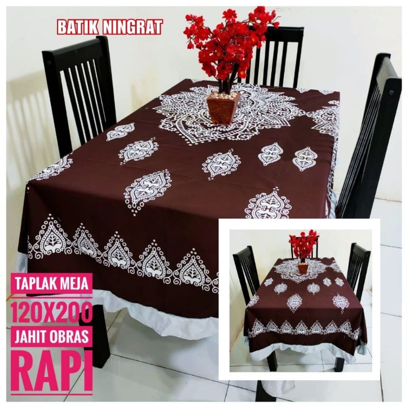 TAPLAK MEJA BATIK NINGRAT