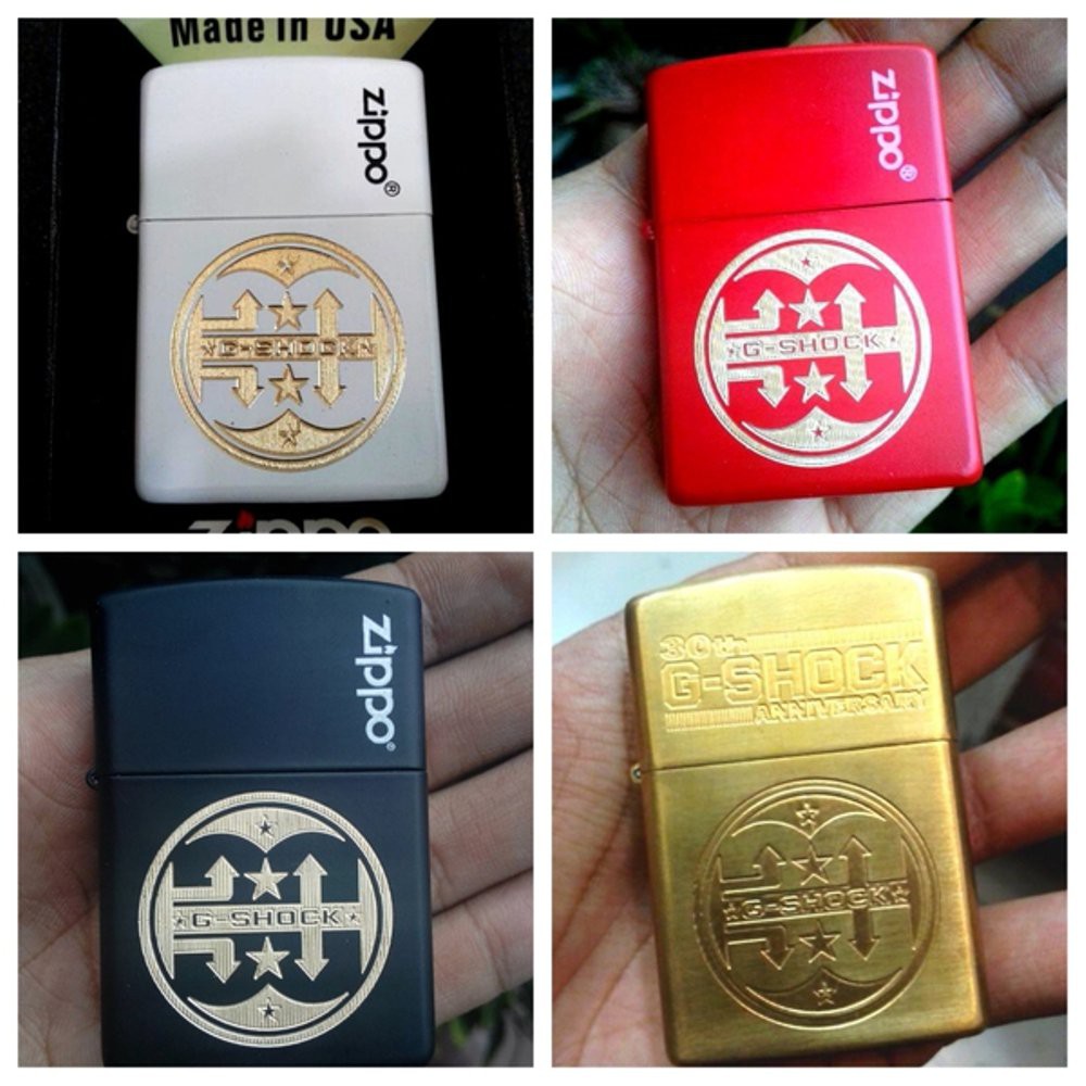 Zippo Grafir 30th Anniversary G Shock Limited